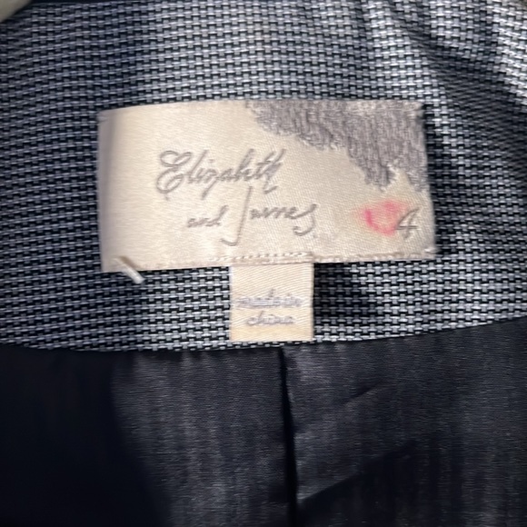 Elizabeth & James Houndstooth Blazer - Picture 2 of 4